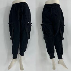 Sz XS Black Cargo Casual Jogger